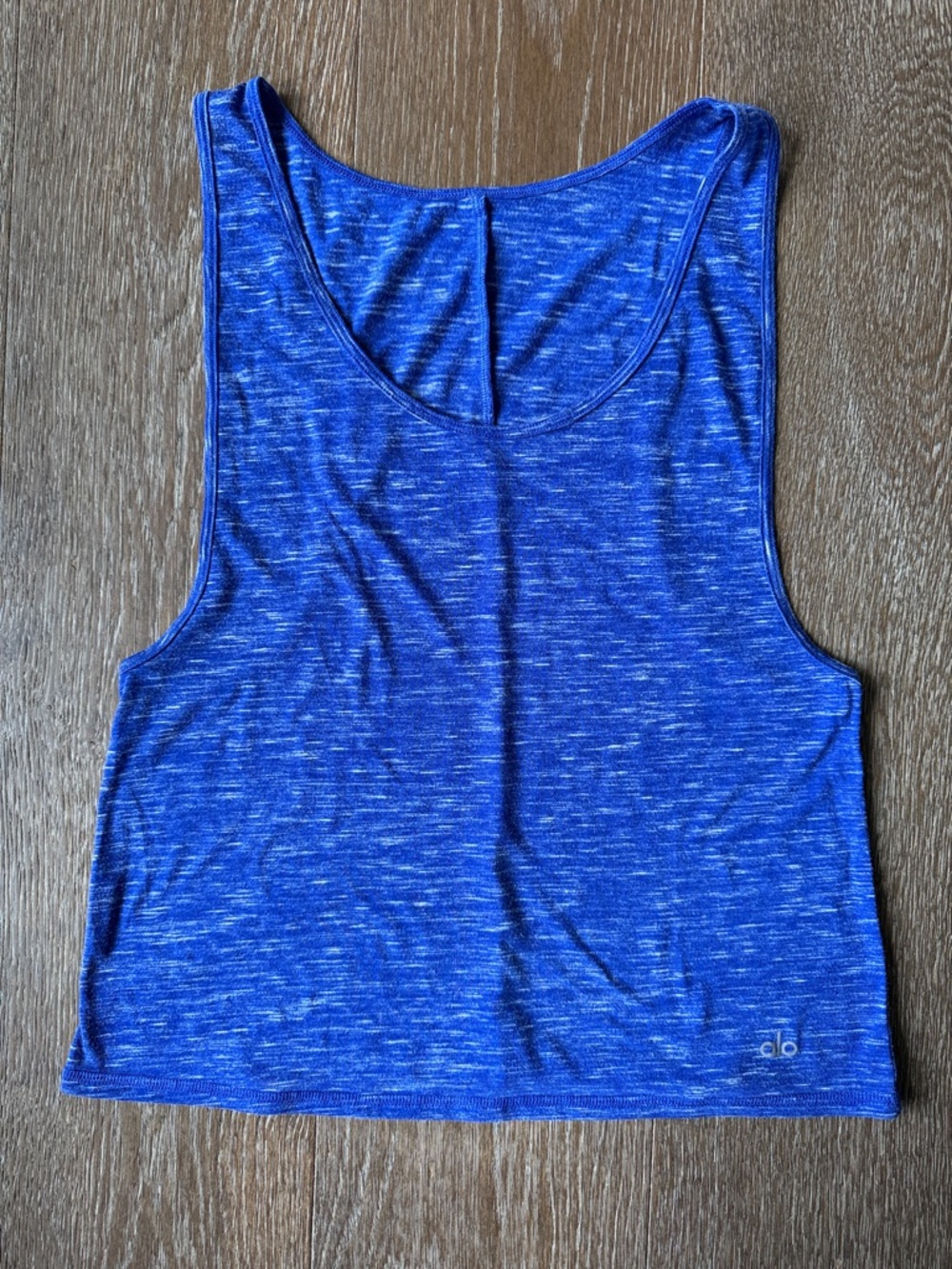 ALO Yoga Blue Space-Dye Tank
